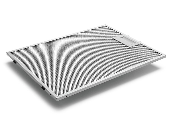 Metalowy filtr przeciwtłuszczowy – Dzięki naszym filtrom przeciwtłuszczowym atmosfera w kuchni jest zawsze świeża; przed, podczas i po gotowaniu