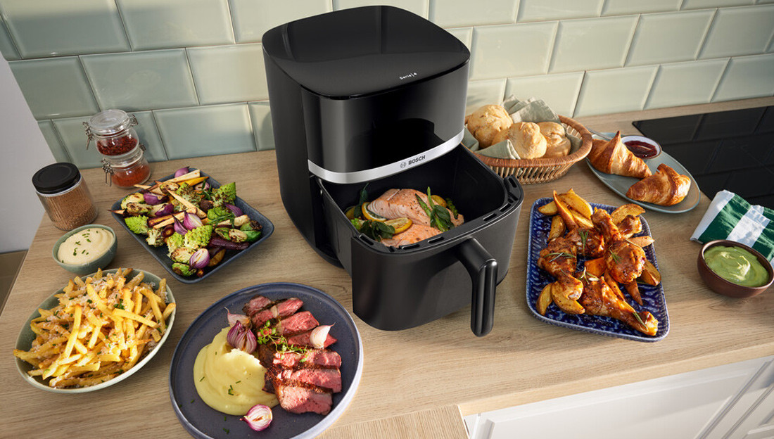 Pojemność 6,1 l – Cztery porcje za jednym razem