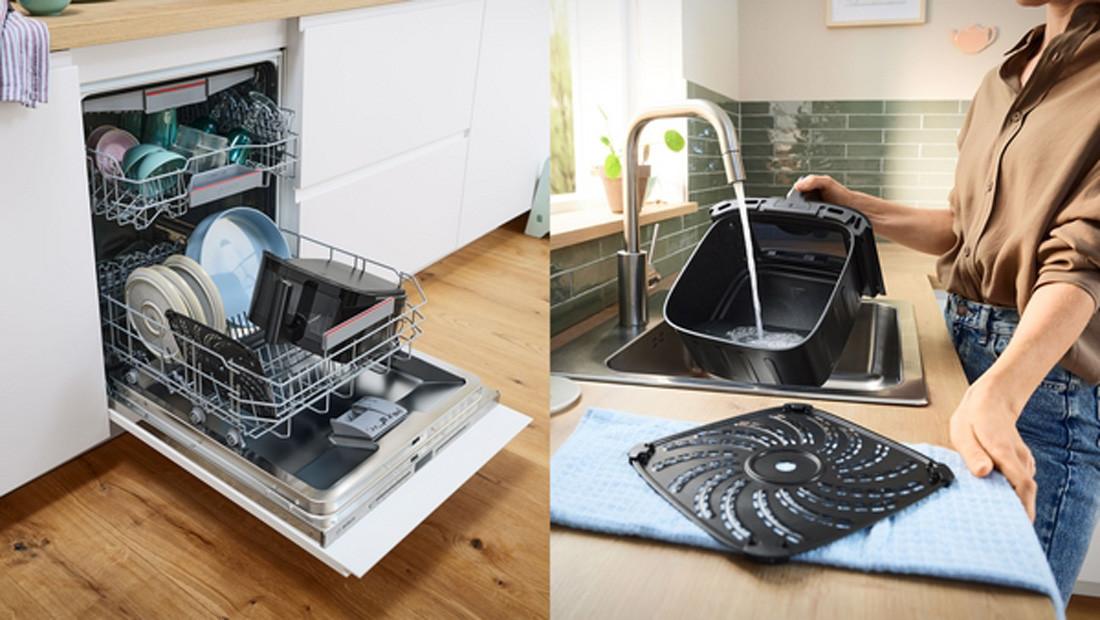 Łatwe i szybkie czyszczenie dzięki elementom, które można myć w zmywarce