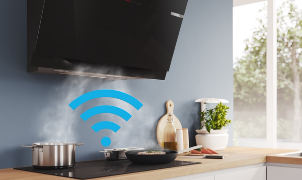 cookConnect – Sterowanie pracą okapu z poziomu płyty