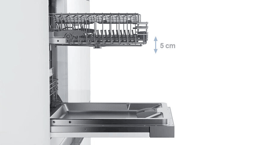 Rackmatic – Wygodna regulacja wysokości górnego kosza