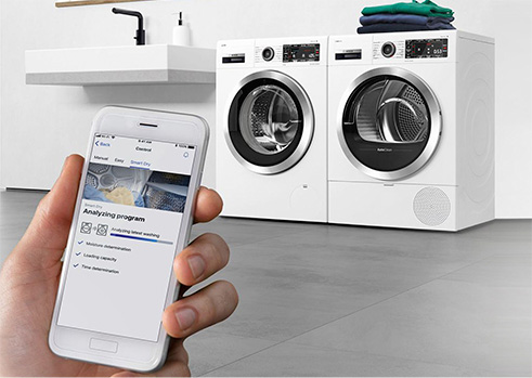 Monitoruj i kontroluj zdalnie swoją suszarkę