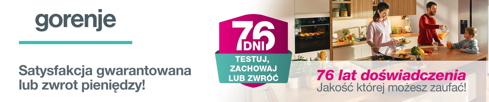 Satysfakcja gwarantowana z Gorenje