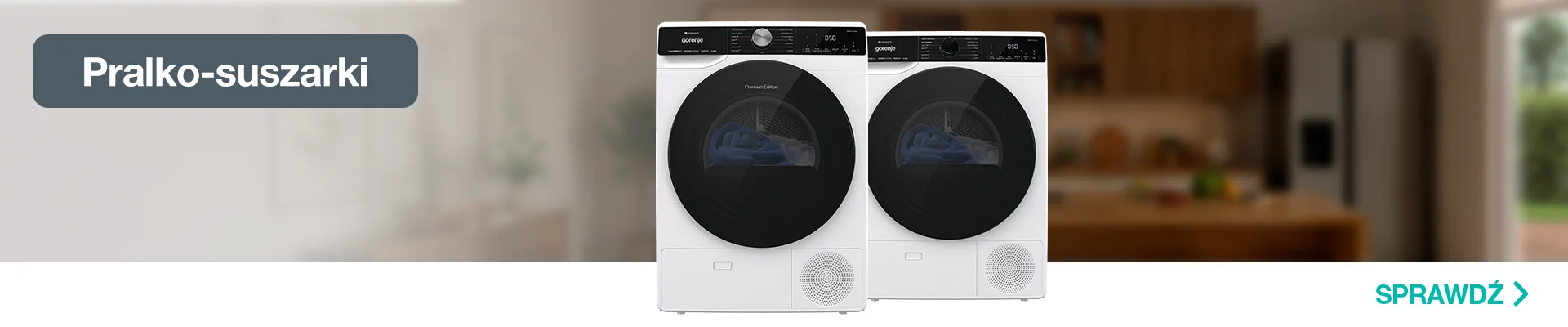 Pralko-suszarki Gorenje objęte akcją