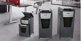 Rexel Automatic shredders environment
